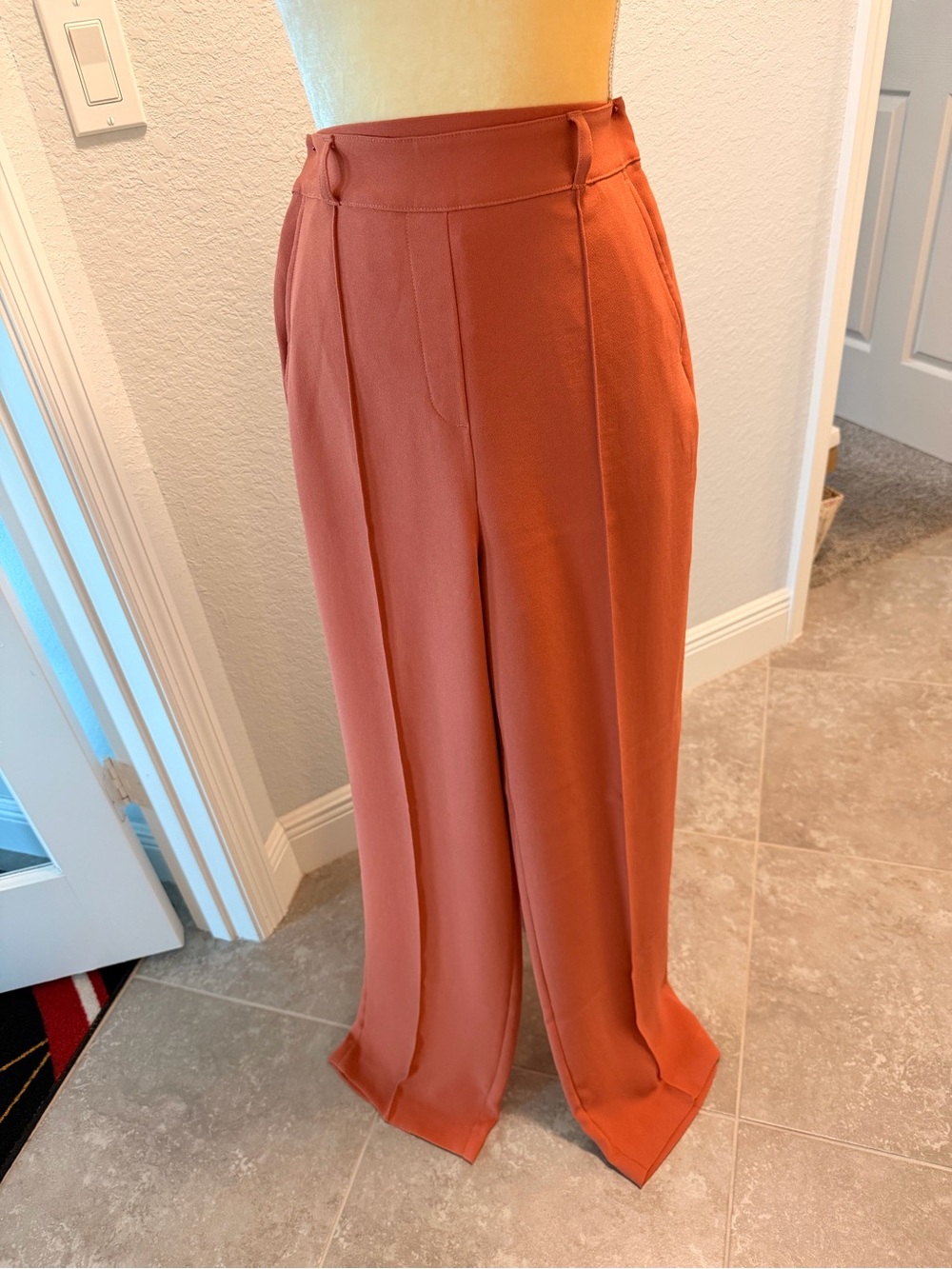 SPANX Wide-Leg High-Rise Trousers